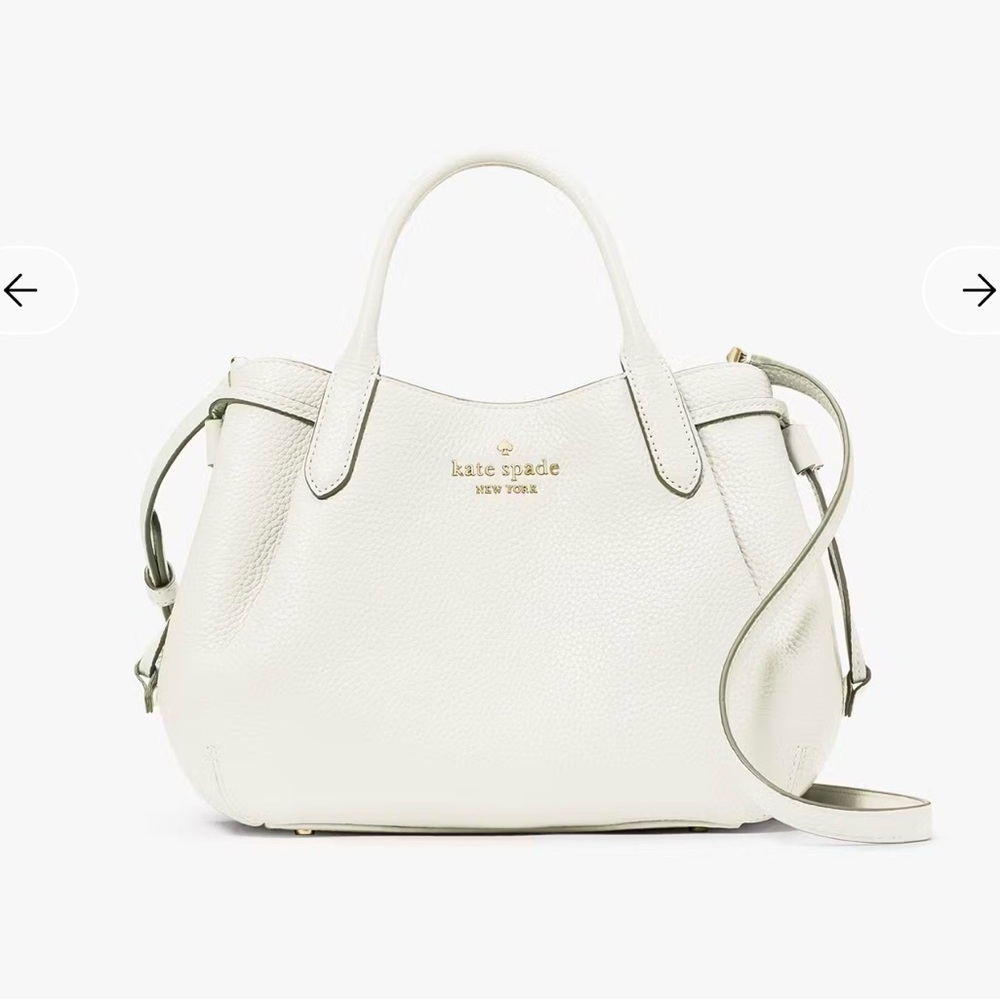 Kate Spade Ivory Small Dumpling Satchel Bag